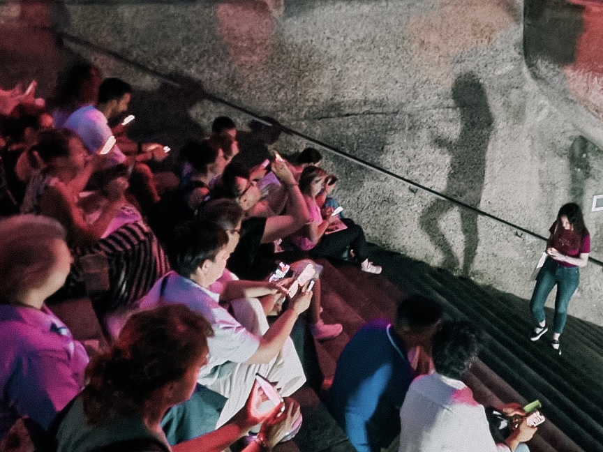 i partecipanti alla prova con i quiz