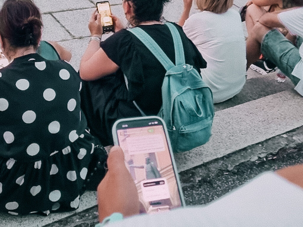 le domande durante l'evento alla certosa di bologna